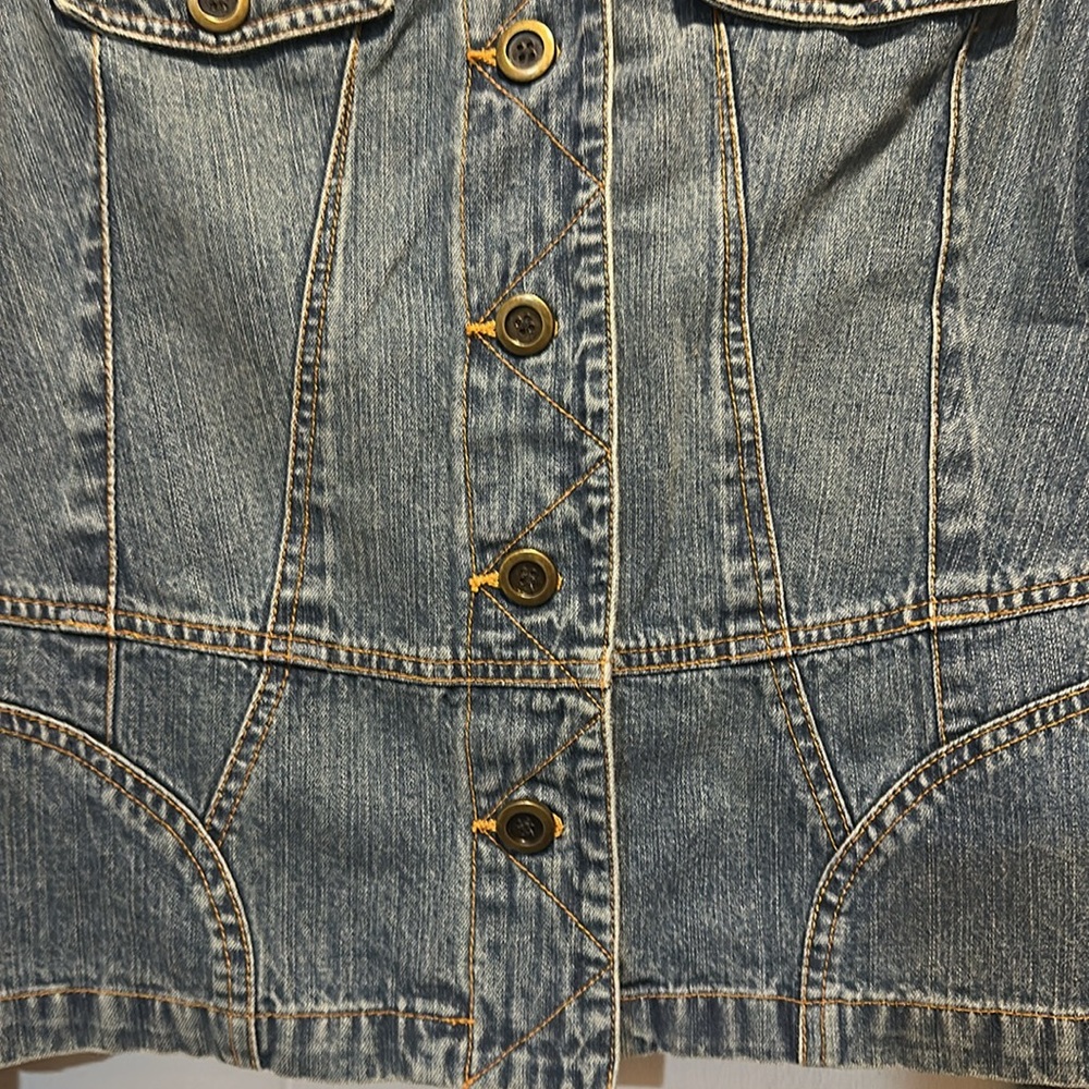 The Limited‎ Jean jacket size m Y2K - Picture 5 of 6
